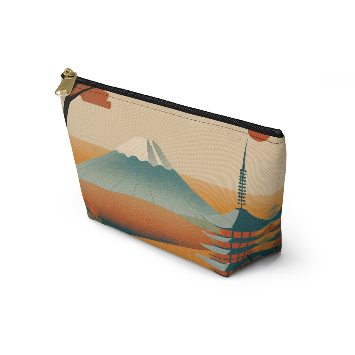 Pagoda by the Lake | Portable Tech Pouch