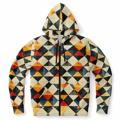 Moyo Kaleidoscope Zip - Up Hoodie - 