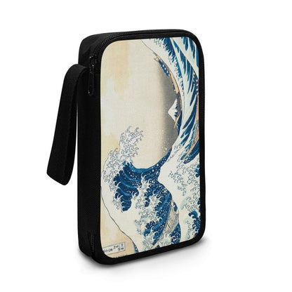 The Great Wave Off Kanagawa Travel Tech Pouch - 