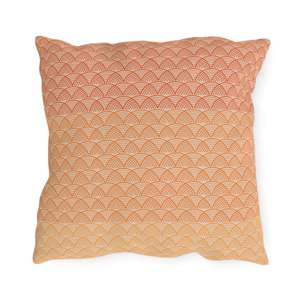 Mandarine Wave Outdoor Pillows