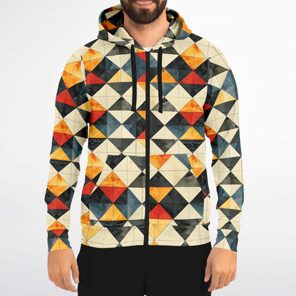 Moyo Kaleidoscope Zip - Up Hoodie - 