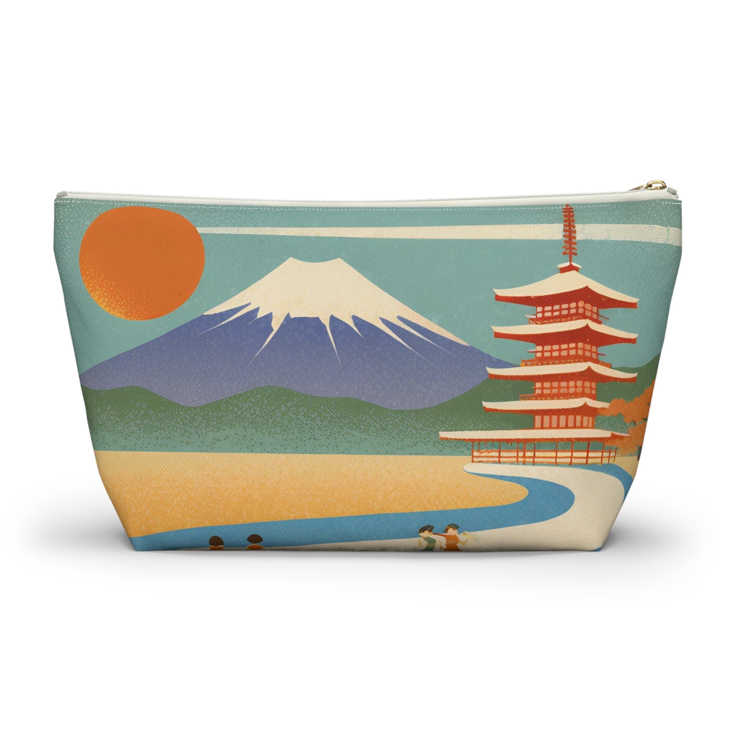 Summer Journey to Fuji | Portable Tech Pouch