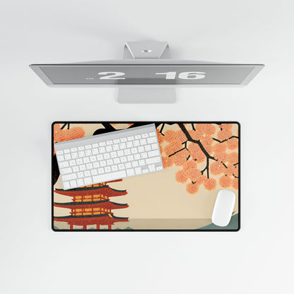 Pagoda Vista Desk Mat | Large Mousepad