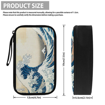 The Great Wave Off Kanagawa Travel Tech Pouch - 