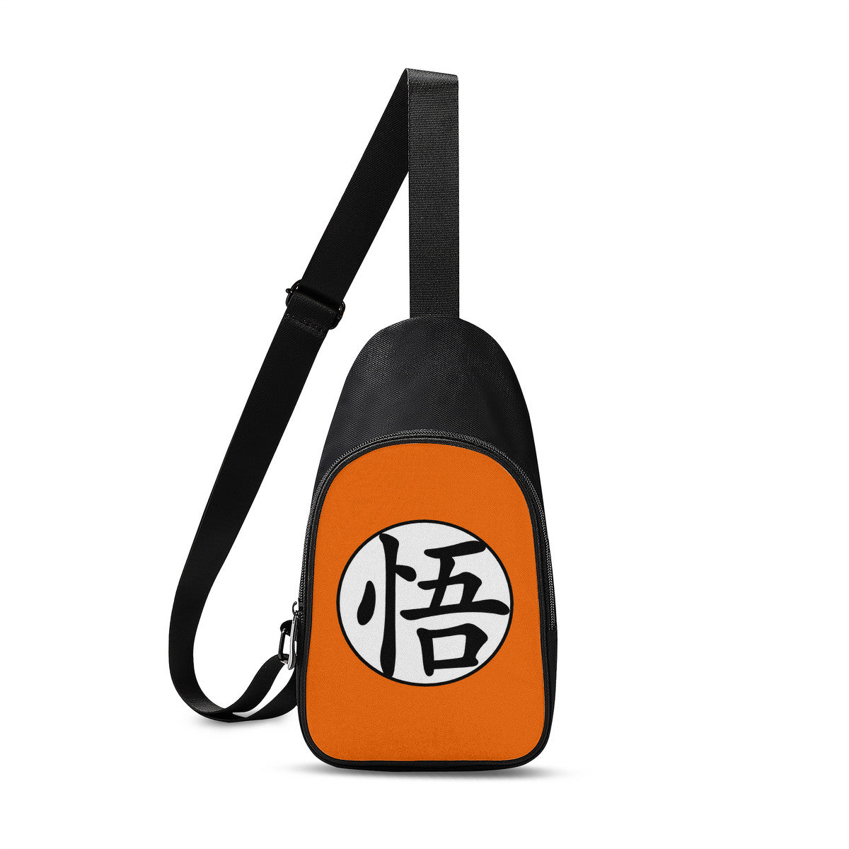 The Dragon Ball Chest Bag - Orange front view