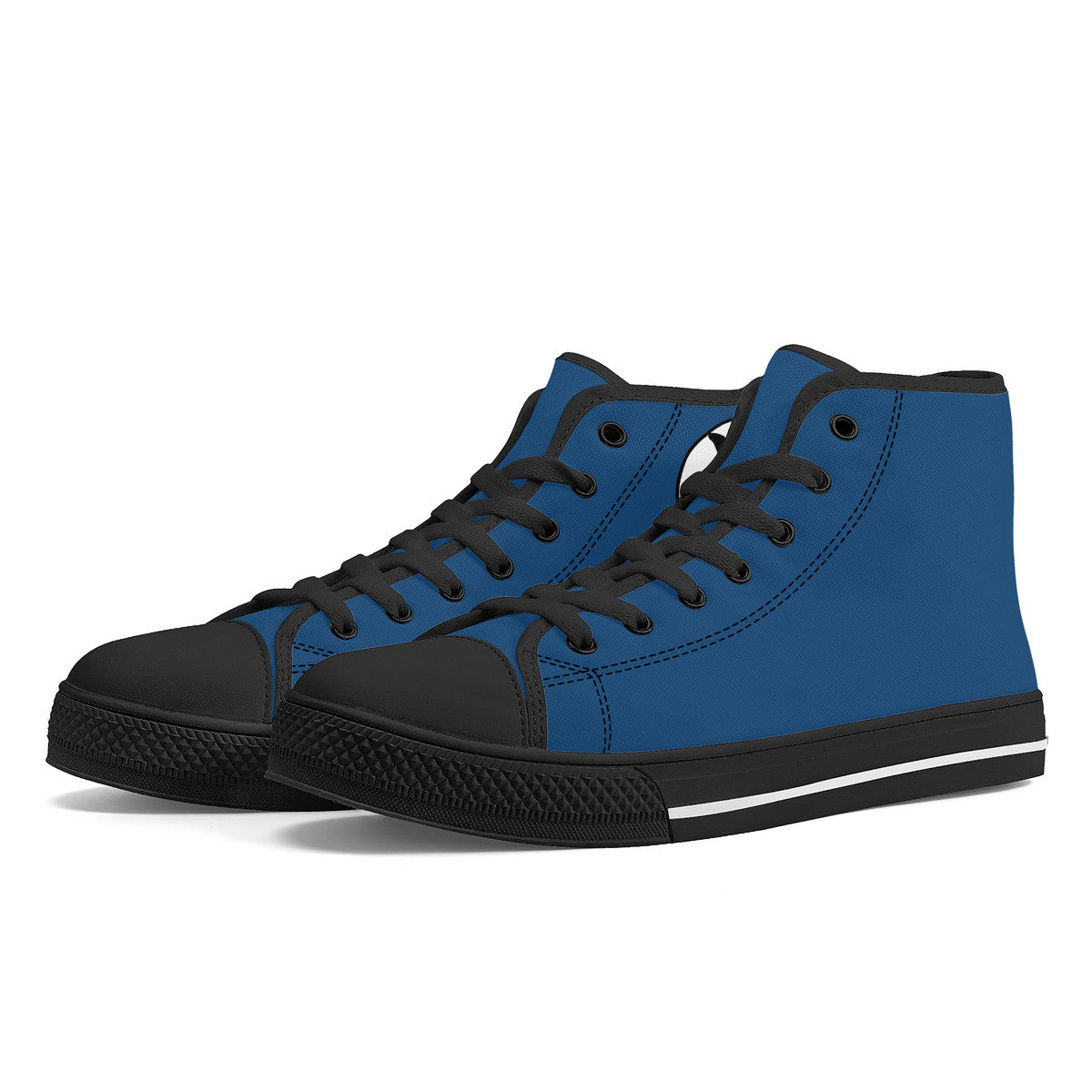 Blue Dragon Ball High-Top Canvas Shoes topside view