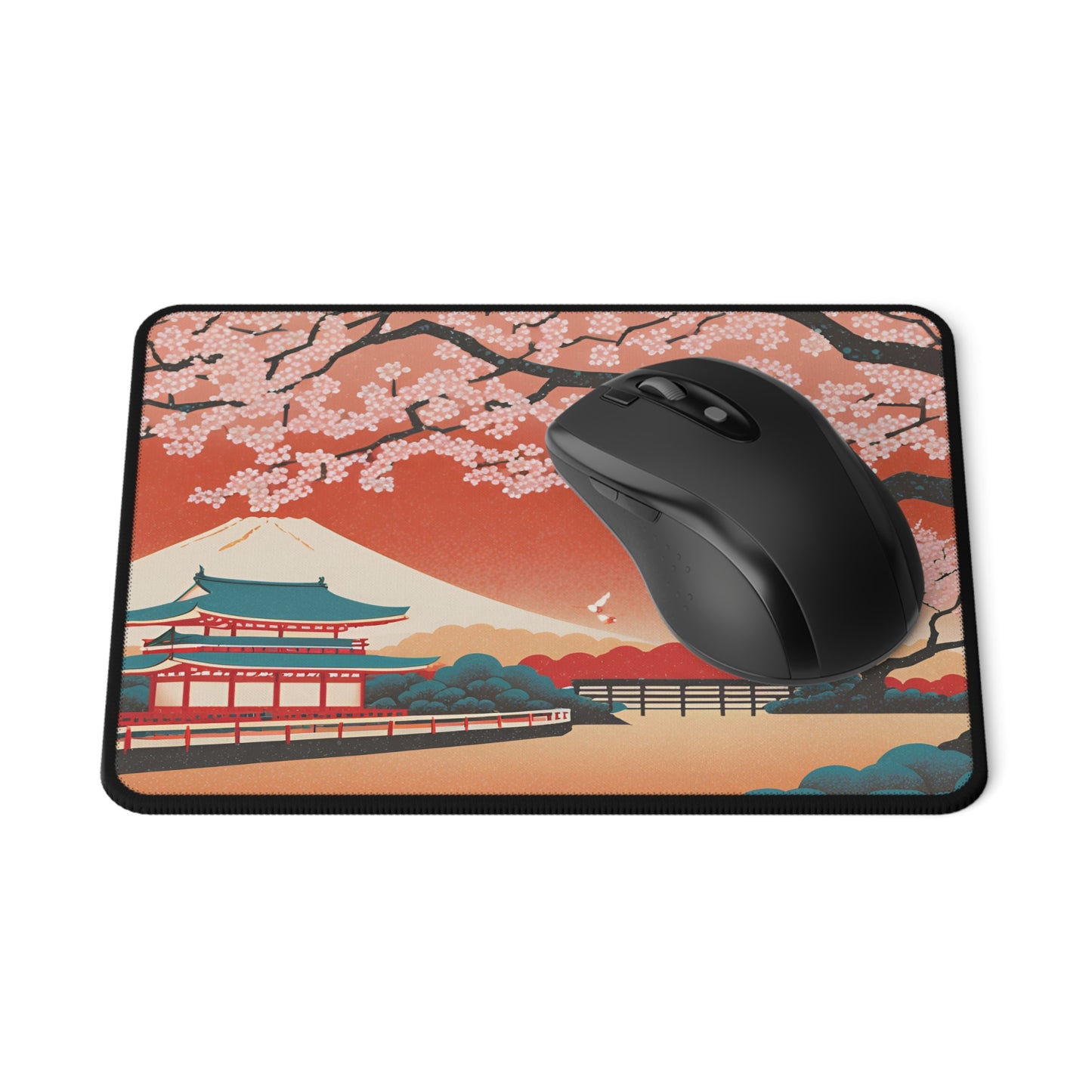 Springtime Serenity Non-Slip Gaming Mouse Pad