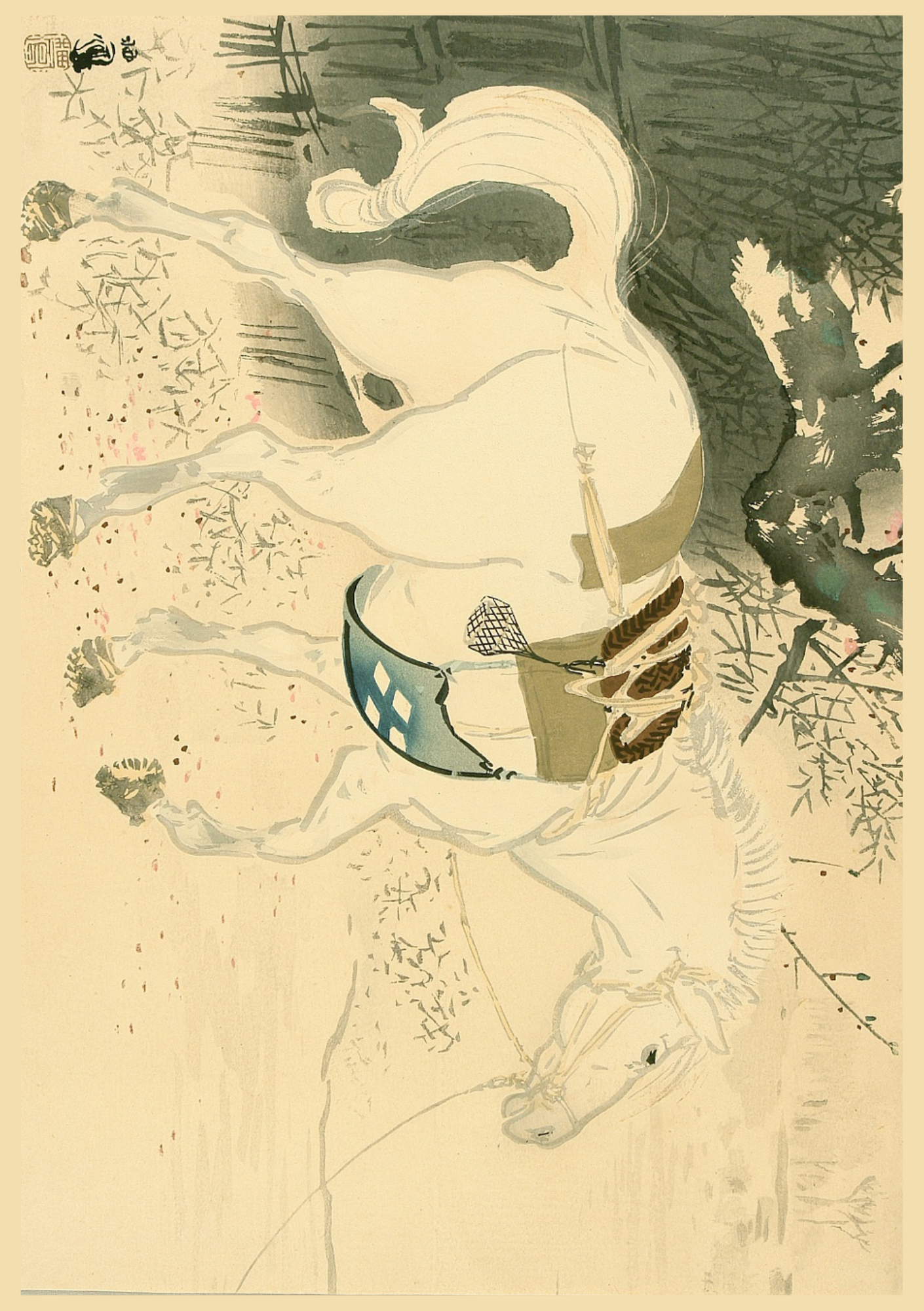 Takeuchi Seiho-Twelve Zodiac Signs - Horse