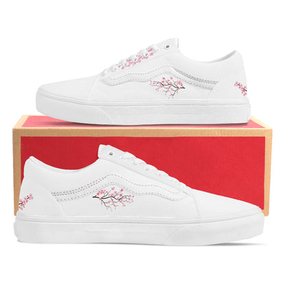 Snow White Low Top Flat Sneaker