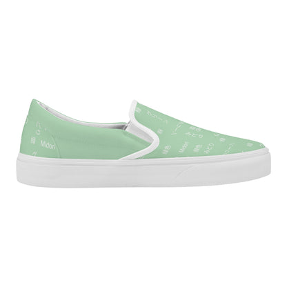 Green Kana Skate Slip On Shoes