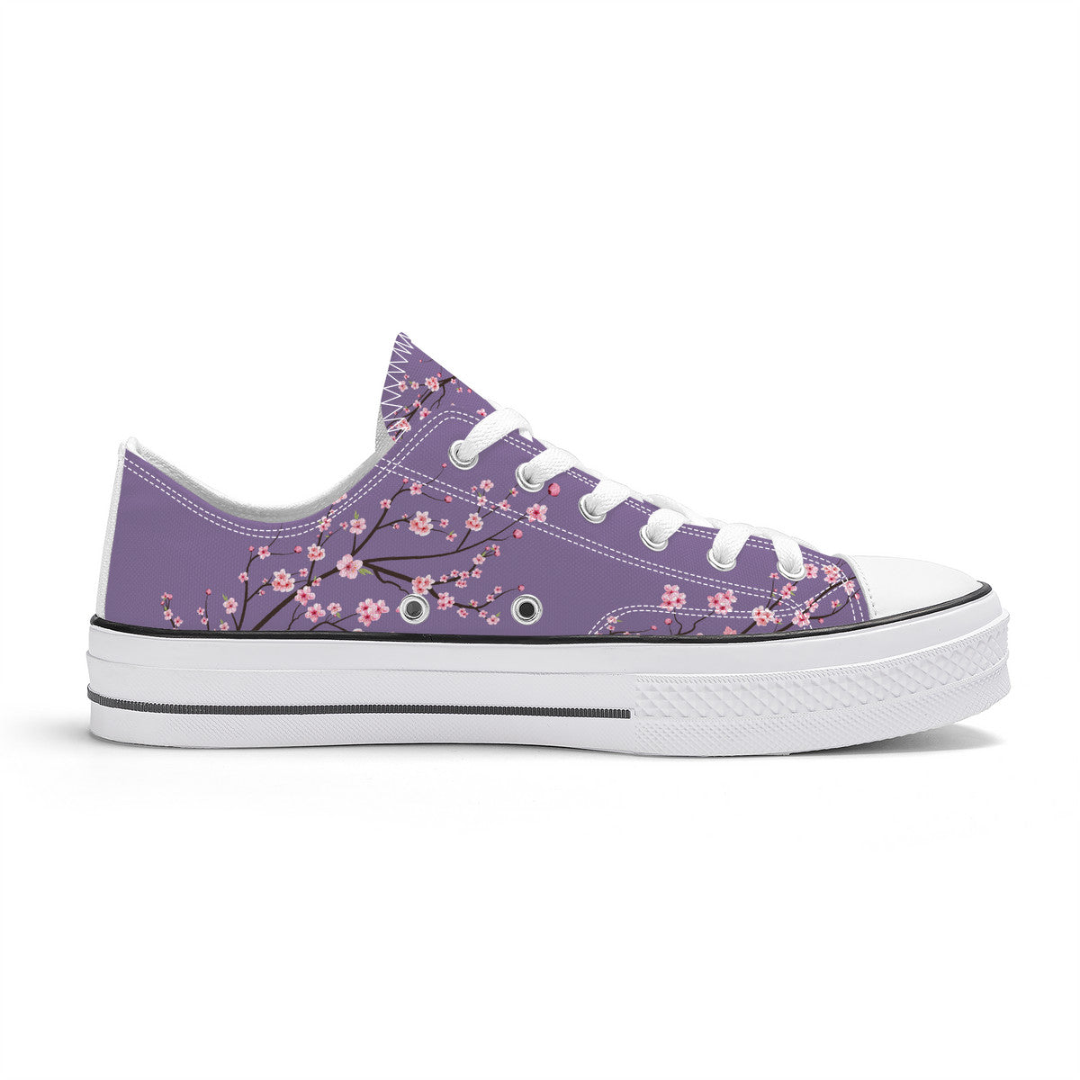 Wysteria Sakura Classic Low Top Canvas Shoes