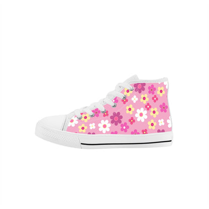 Kasumi Mist Pink Kids High-Top Shoes