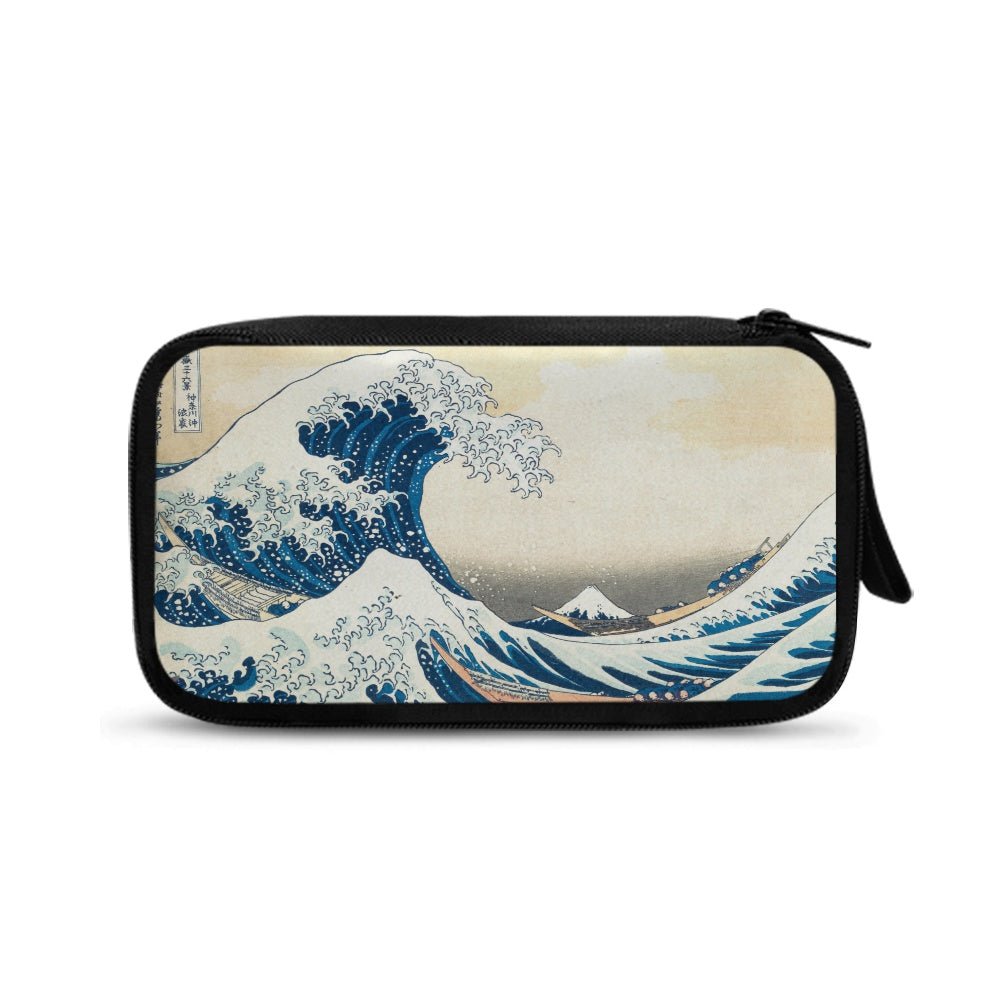 The Great Wave Off Kanagawa Travel Tech Pouch - 
