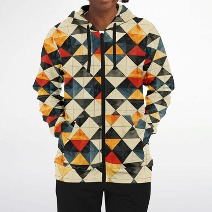 Moyo Kaleidoscope Zip - Up Hoodie - 