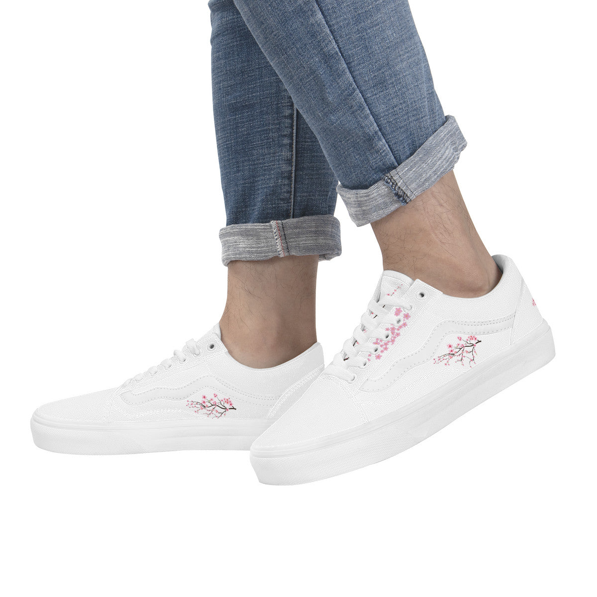 Snow White Low Top Flat Sneaker