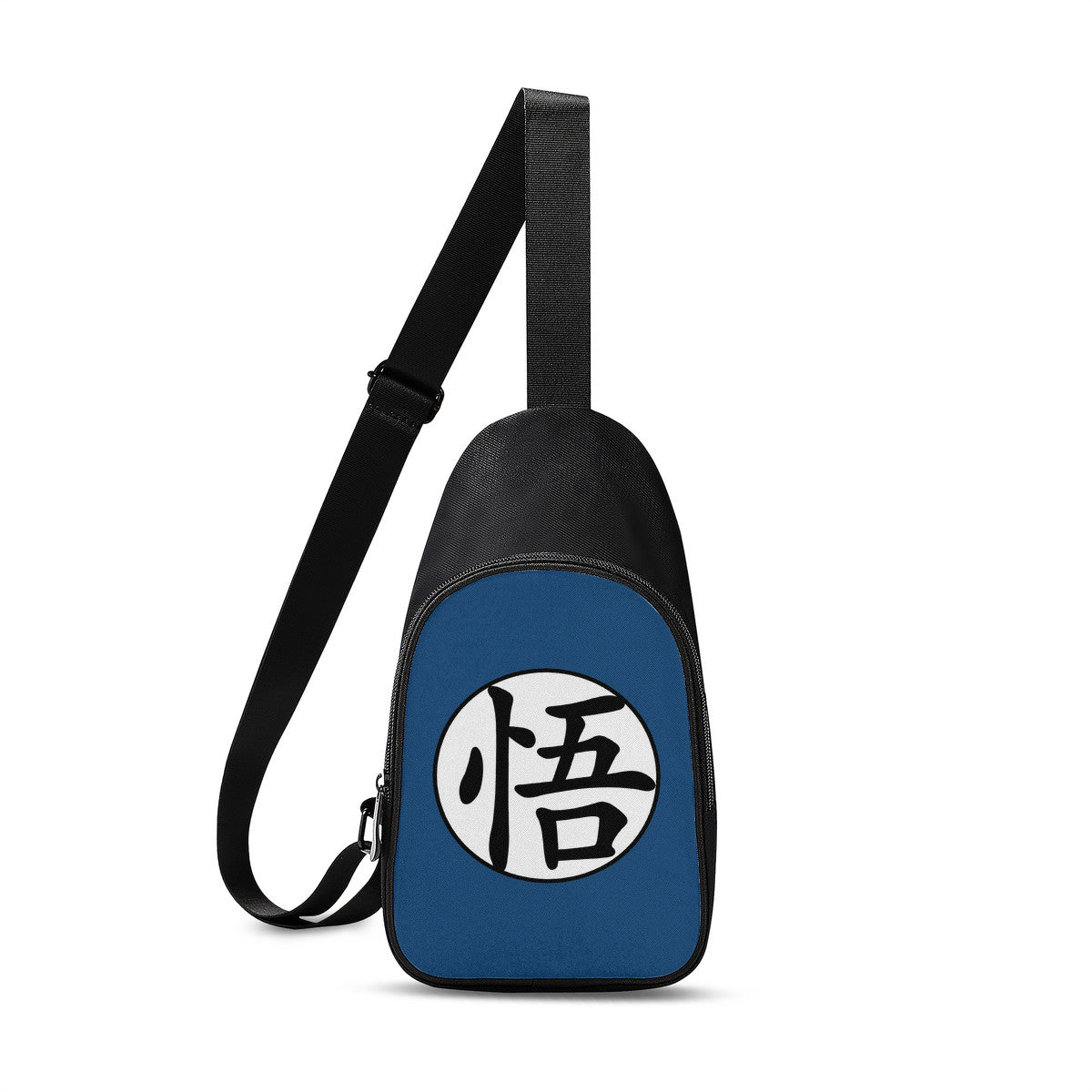 The Dragon Ball Chest Bag - Blue front view