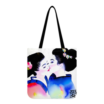 Geishas In Love Lunch Tote Bag