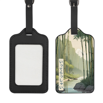 Bamboo Forest Luggage Tag