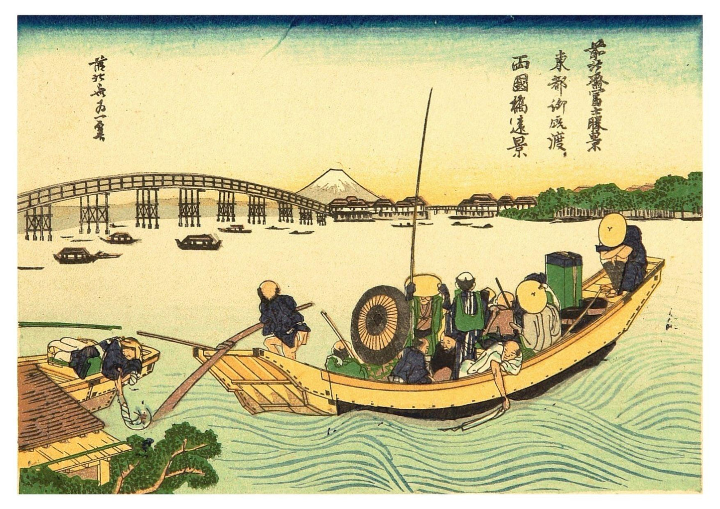 36 Views of Mt Fuji - Hokusai - Digital Download - Kaito Japan Design 