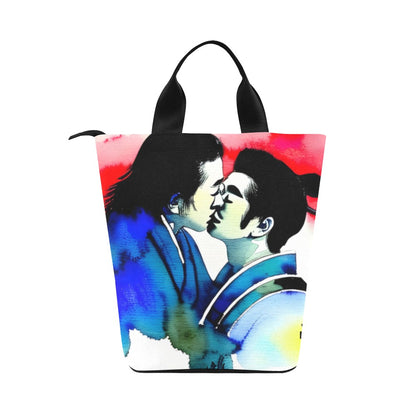 Samurais In Love Tote Bags