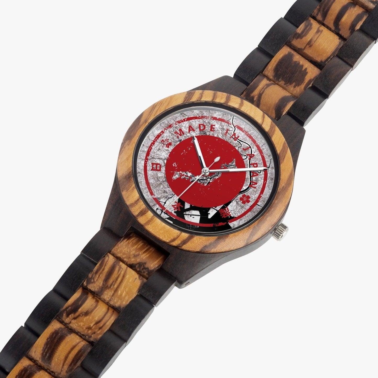 "Made In Japan" Wooden Watch