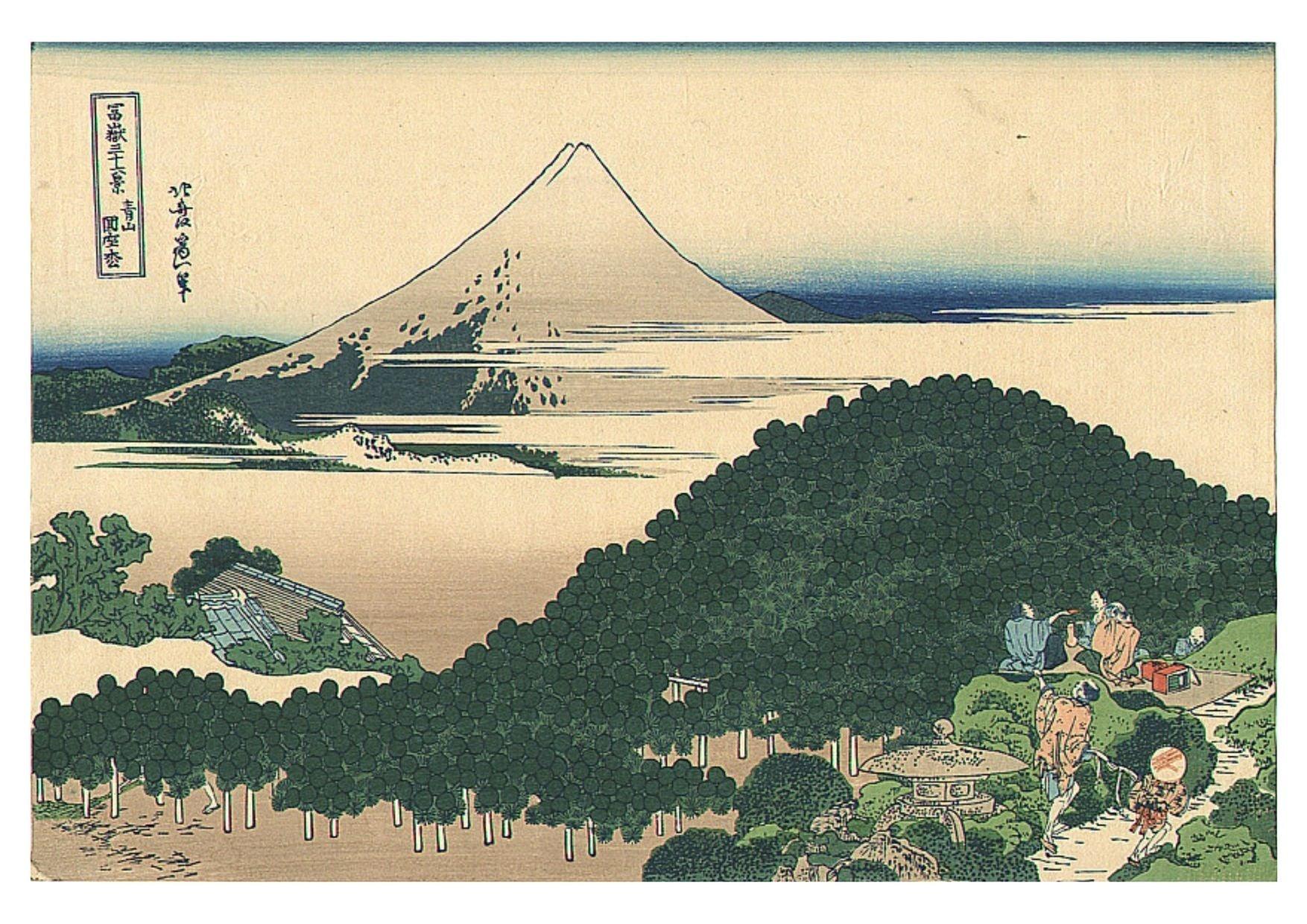 36 Views of Mt Fuji - Hokusai - Digital Download