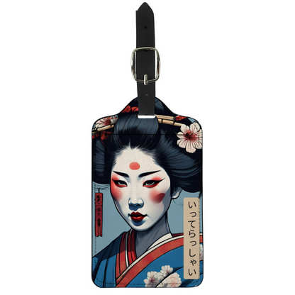 Geisha Luggage Tag
