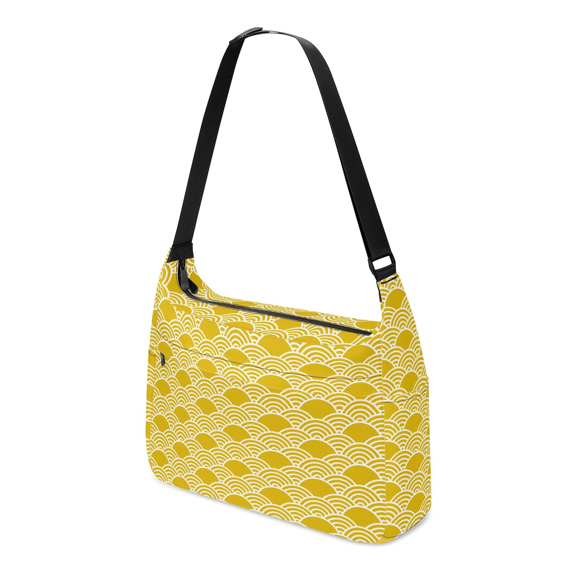 Yellow Wave Commuter Bag