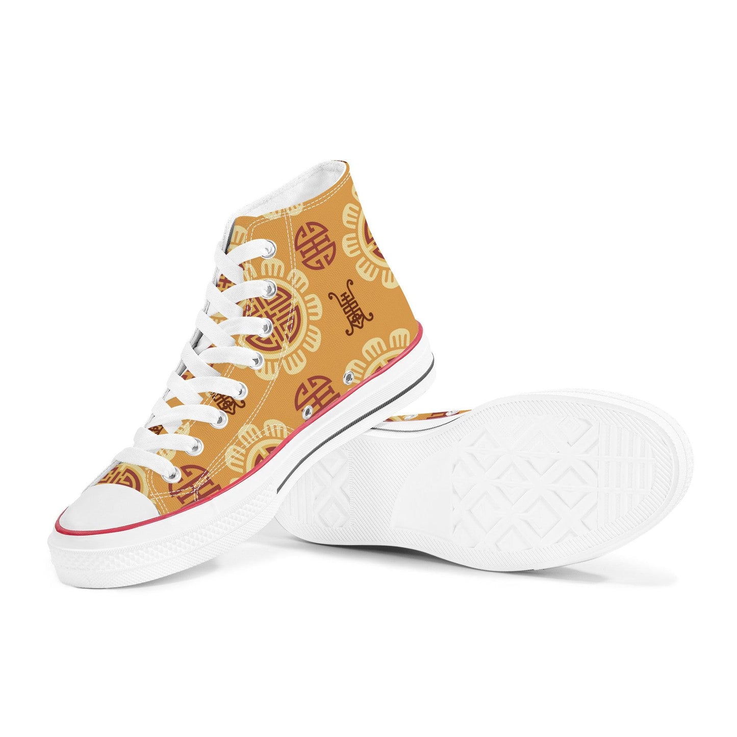 Origami - High Top Canvas Shoes - Kaito Japan Design 