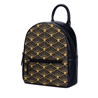 Black and Gold Backpack