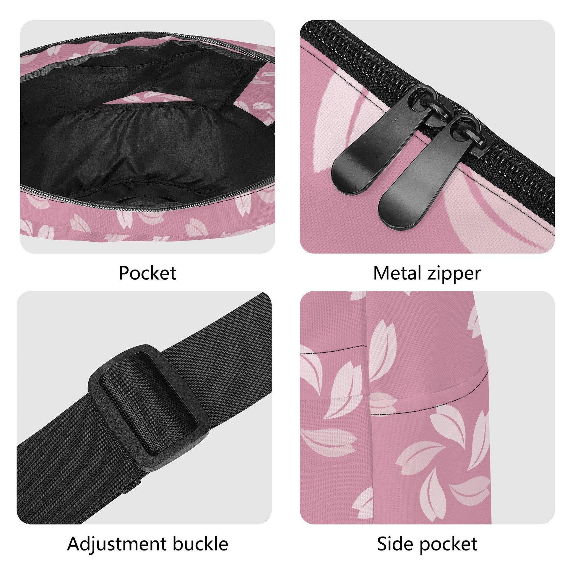 Pink Petals Commuter Bag