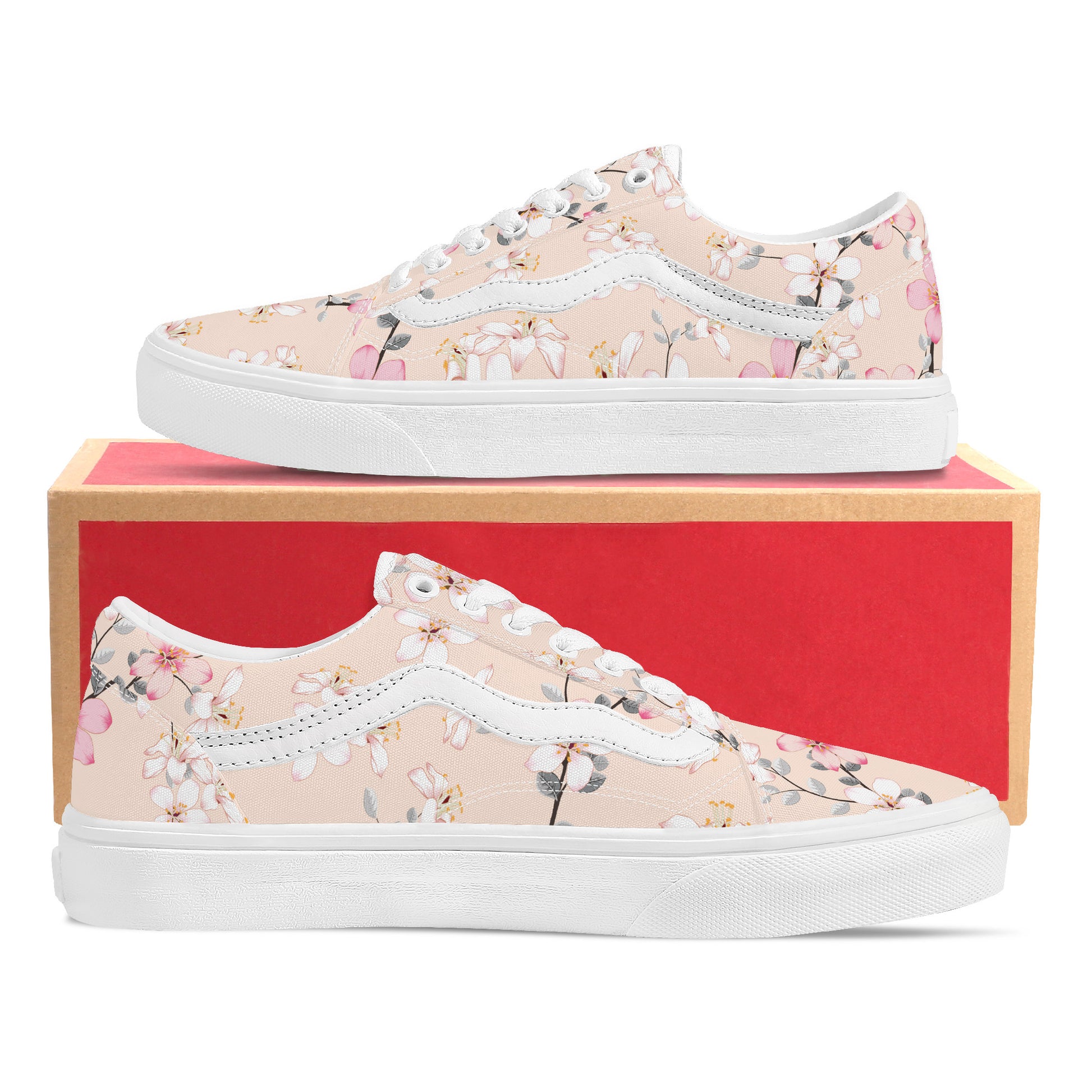 Pink Bloom Low Top Sneaker