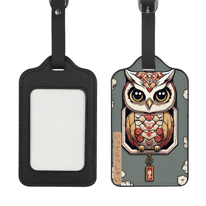 Owl Fukuro Luggage Tag