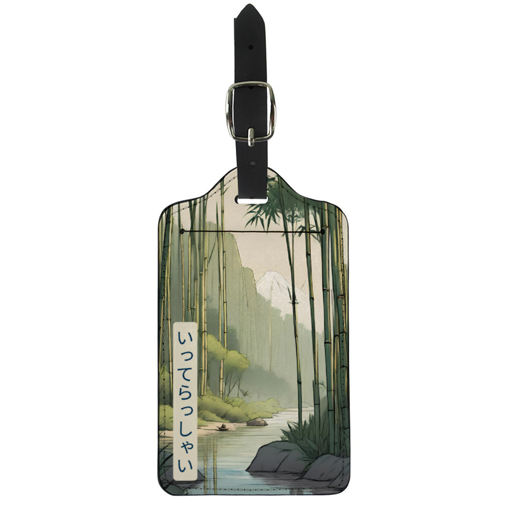 Bamboo Forest Luggage Tag