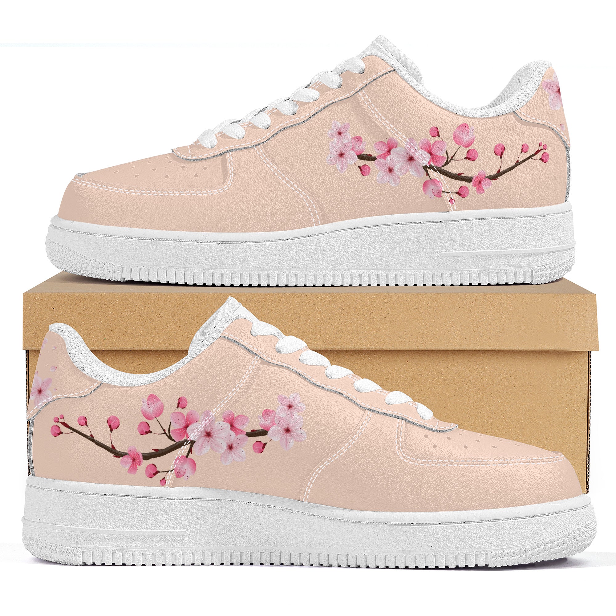 Cherry Blossom Sakura Low Top Unisex Sneakers – Kaito Japan Design