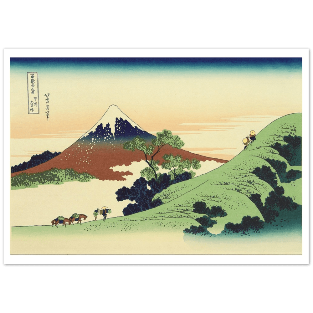 8. Koshu - Katsushika Hokusai 