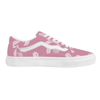 Pink October Low Top Flat Sneaker